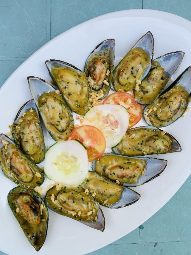 Baked Mussels